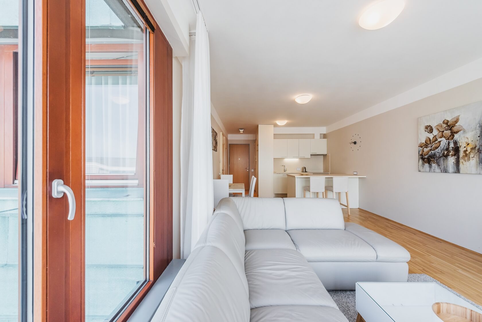 Rohanské nábřeží, Karlín - Prague 8 | Rent, Apartment One-bedroom (2+kk), 61 m²