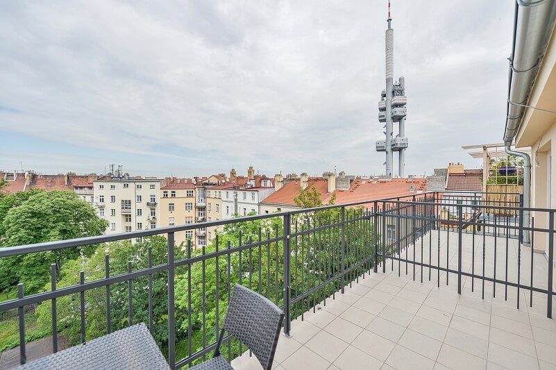 Ondříčkova, Žižkov - Prague 3 | Rent, Apartment One-bedroom (2+kk), 78 m²