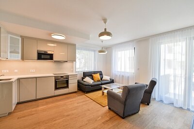 Pod Dvorem, Veleslavín - Prague 6 | Rent, Apartment One-bedroom (2+kk), 60 m²