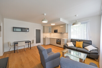 Pod Dvorem, Veleslavín - Prague 6 | Rent, Apartment One-bedroom (2+kk), 60 m²