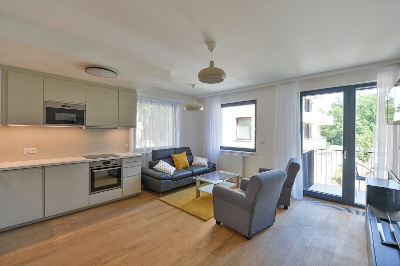 Pod Dvorem, Veleslavín - Prague 6 | Rent, Apartment One-bedroom (2+kk), 60 m²