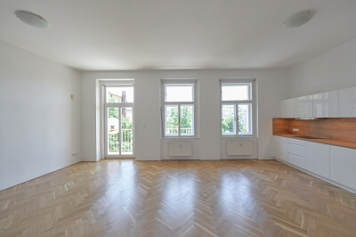 U Zvonařky, Vinohrady - Praha 2 | Pronájem, Byt 4+kk, 140 m²