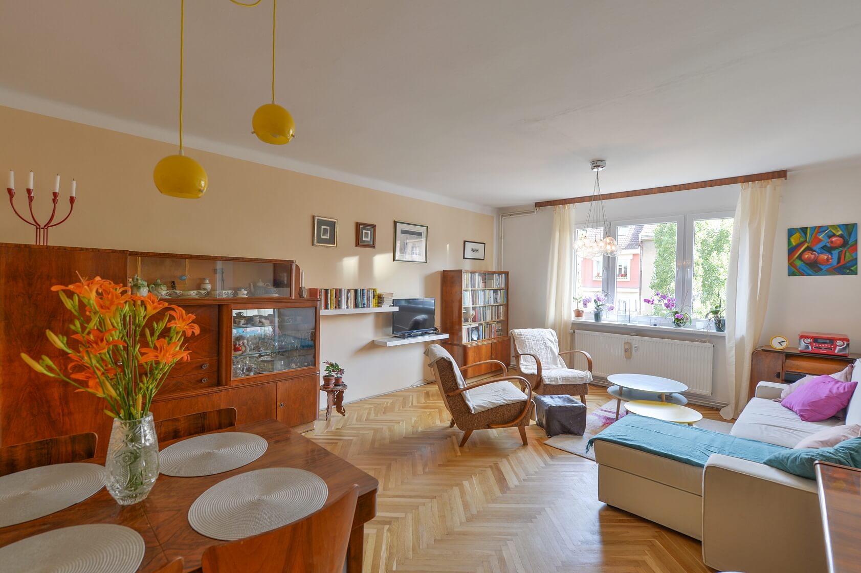 Zelená, Dejvice - Prague 6 | Rent, Apartment One-bedroom (2+1), 76 m²