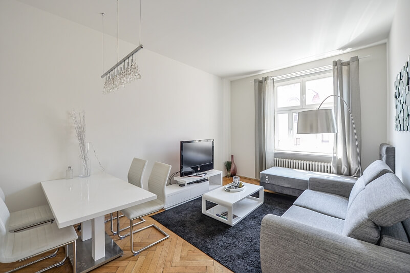 Jindřicha Plachty, Smíchov - Prague 5 | Rent, Apartment Two-bedroom (3+1), 90 m²