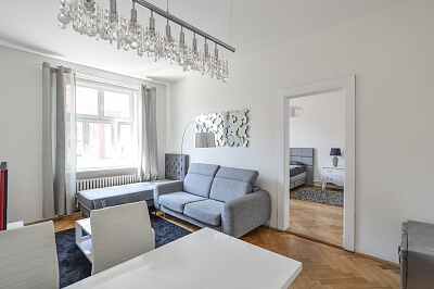 Jindřicha Plachty, Smíchov - Prague 5 | Rent, Apartment Two-bedroom (3+1), 90 m²