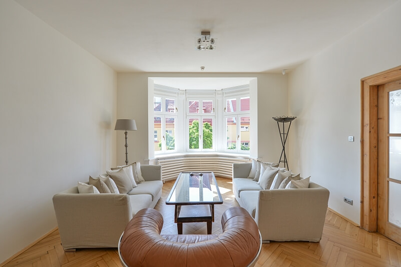 Hradešínská, Vinohrady - Praha 10 | Pronájem, Byt 4+1, 120 m²