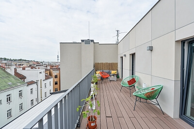 Kališnická, Žižkov - Prague 3 | Rent, Apartment Two-bedroom (3+kk), 116 m²