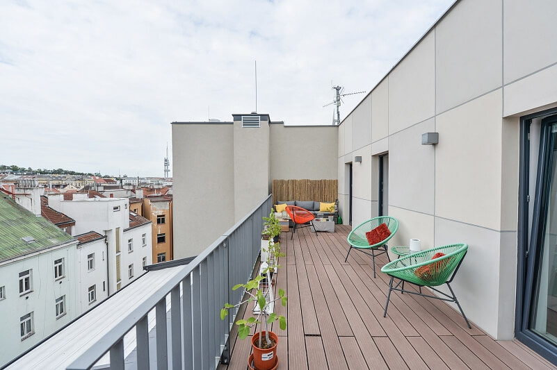 Kališnická, Žižkov - Prague 3 | Rent, Apartment Two-bedroom (3+kk), 116 m²