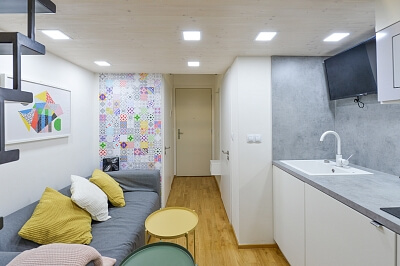 Baranova, Žižkov - Praha 3 | Pronájem, Byt 1+kk, 20 m²