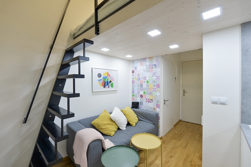 Baranova, Žižkov - Prague 3 | Rent, Apartment Studio (1+kk), 20 m²