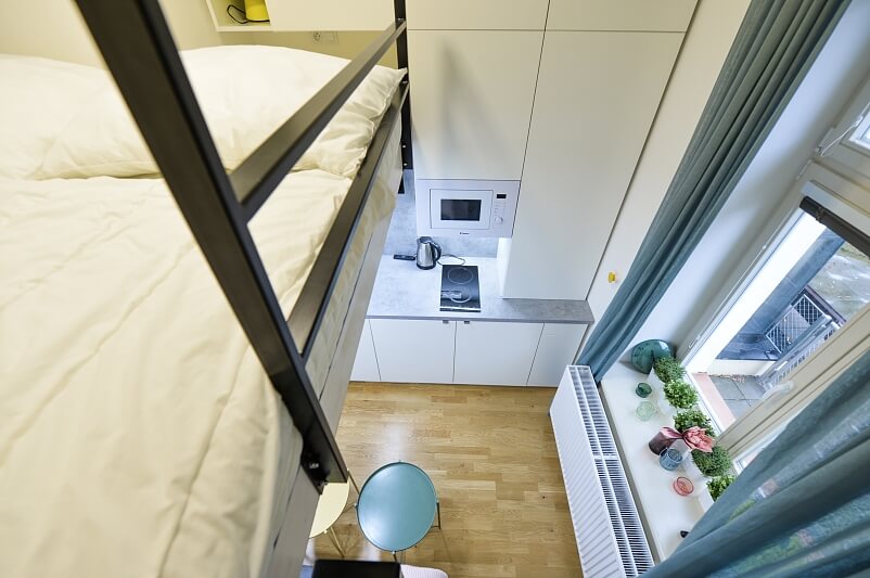 Baranova, Žižkov - Praha 3 | Pronájem, Byt 1+kk, 20 m²