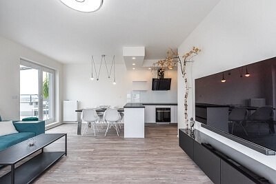 Sazovická, Zličín - Prague 5 | Rent, Apartment Two-bedroom (3+kk), 152 m²