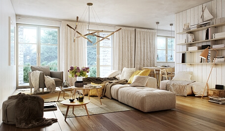 Harrachov - Semily | Sale, Apartment One-bedroom (2+kk), 107 m²