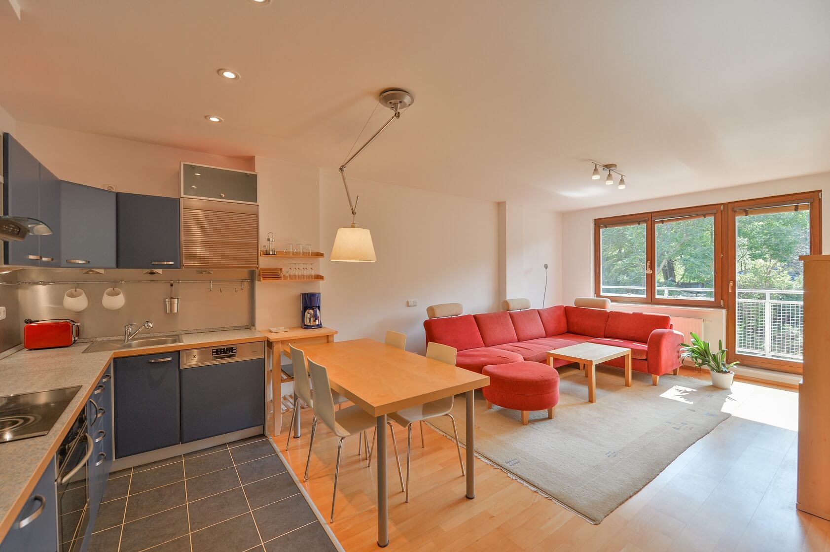 Jeseniova, Žižkov - Prague 3 | Rent, Apartment Two-bedroom (3+kk), 89 m²