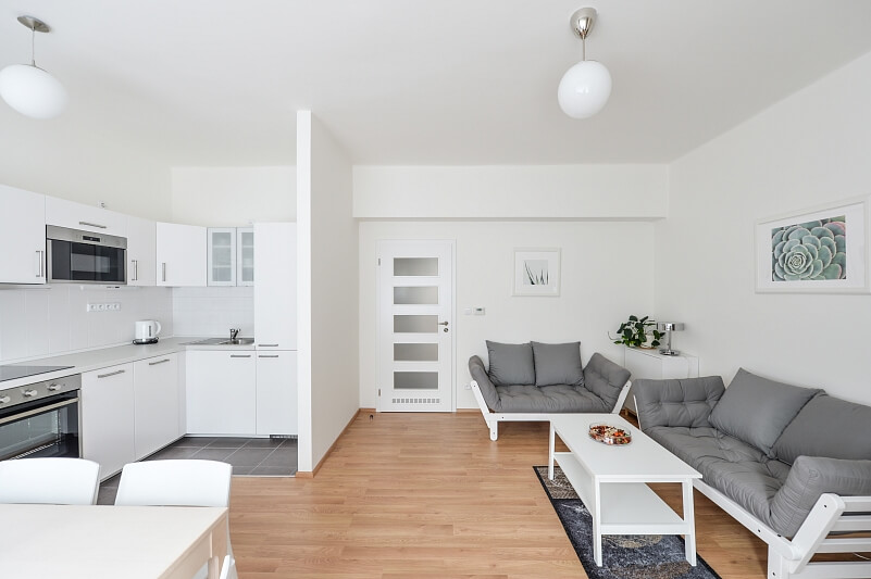 Za Kajetánkou, Břevnov - Prague 6 | Rent, Apartment One-bedroom (2+kk), 46 m²