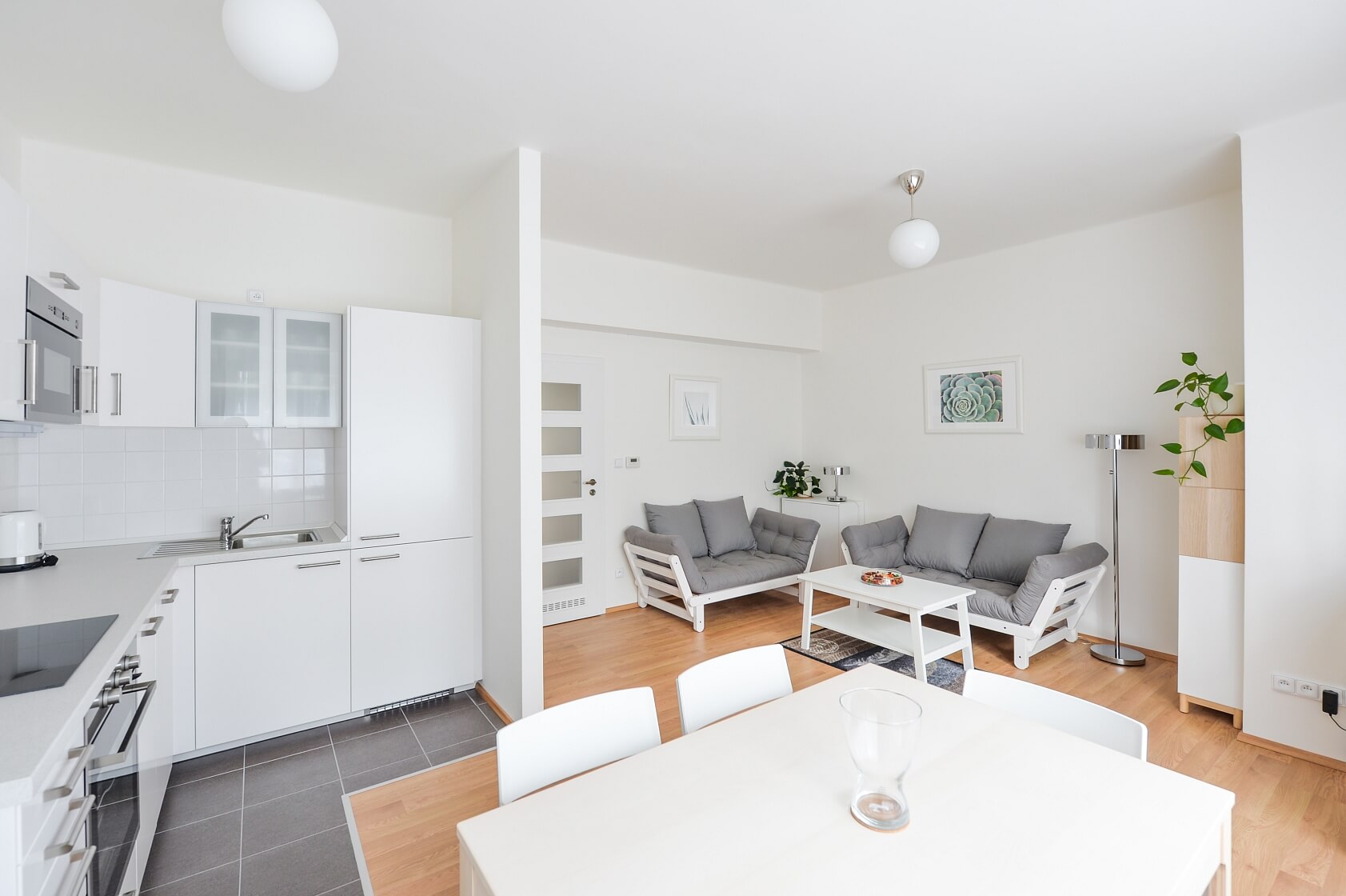 Za Kajetánkou, Břevnov - Prague 6 | Rent, Apartment One-bedroom (2+kk), 46 m²