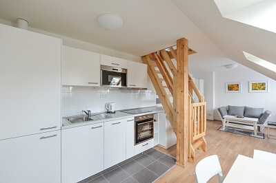 Za Kajetánkou, Břevnov - Prague 6 | Rent, Apartment One-bedroom (2+kk), 66 m²