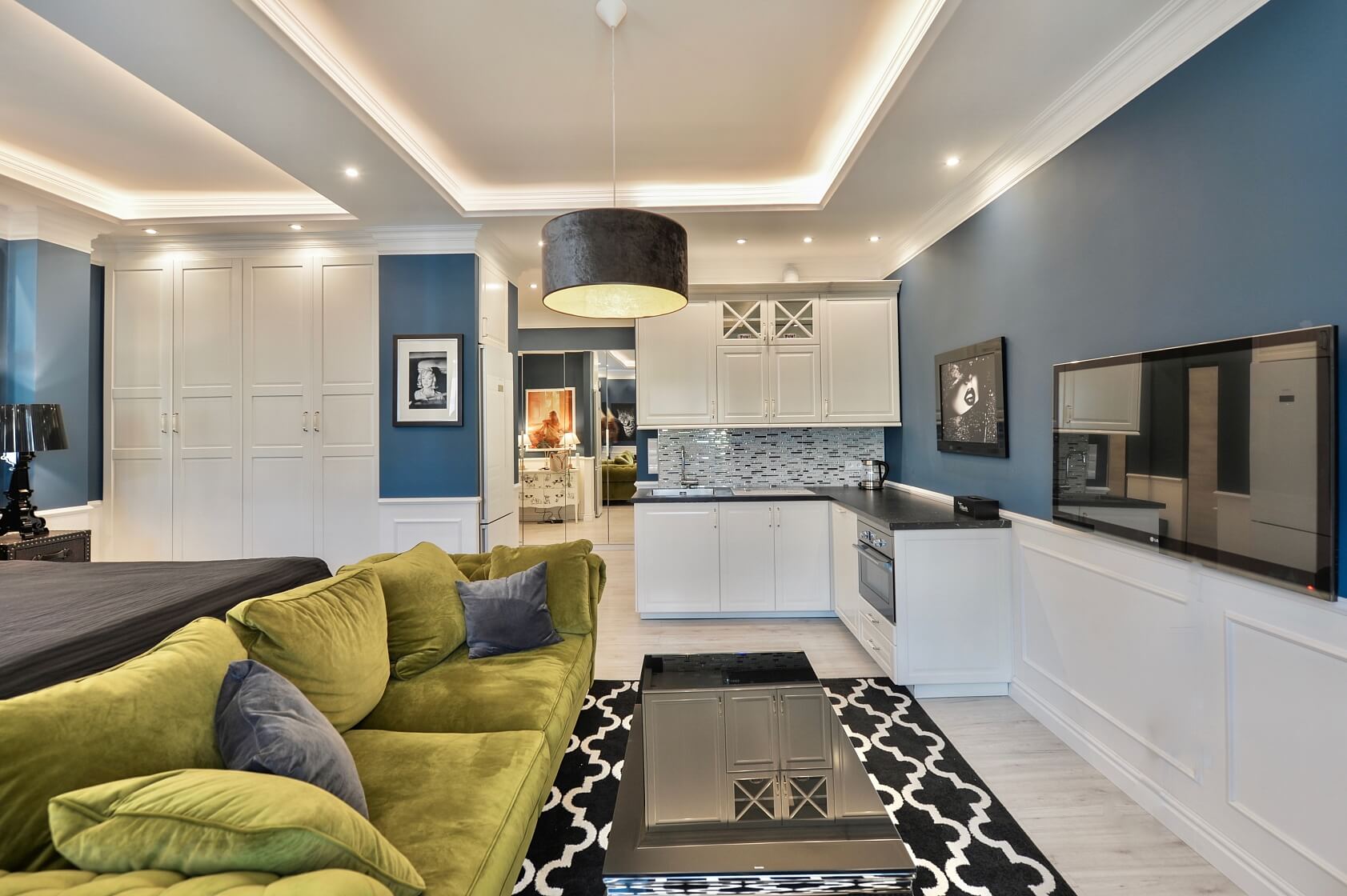 Ondříčkova, Vinohrady - Praha 3 | Pronájem, Byt 1+kk, 45 m²