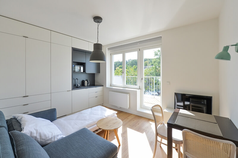 Veleslavínská, Veleslavín - Praha 6 | Pronájem, Byt 1+kk, 28 m²