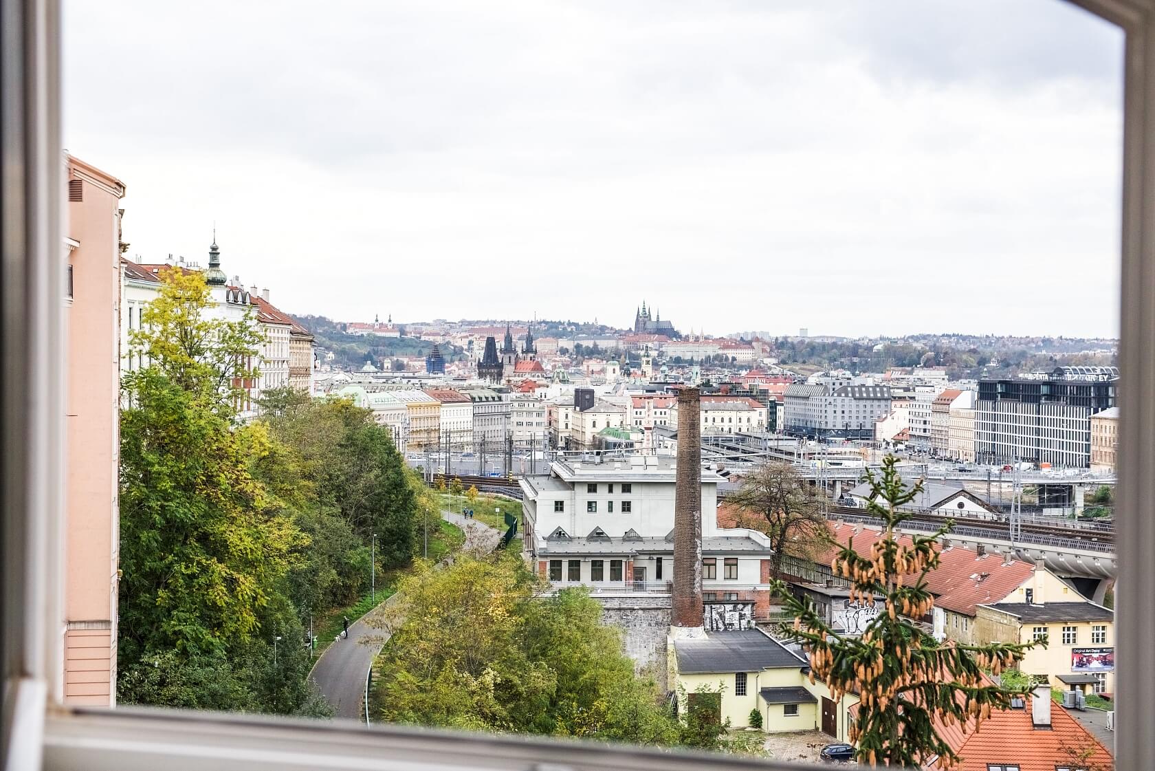 Řehořova, Žižkov - Prague 3 | Rent, Apartment Two-bedroom (3+kk), 96 m²