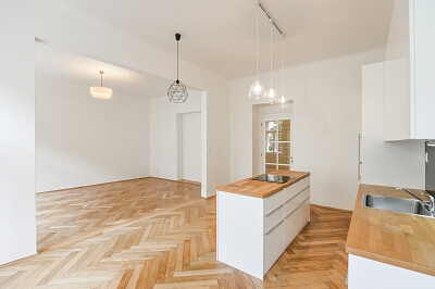 Budečská, Vinohrady - Prague 2 | Rent, Apartment Three-bedroom (4+kk), 128 m²