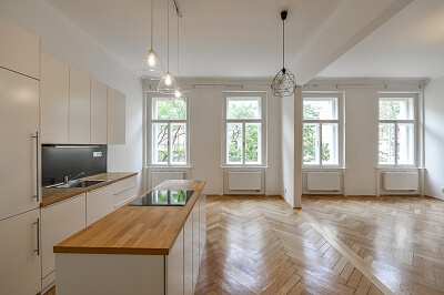 Budečská, Vinohrady - Prague 2 | Rent, Apartment Three-bedroom (4+kk), 128 m²