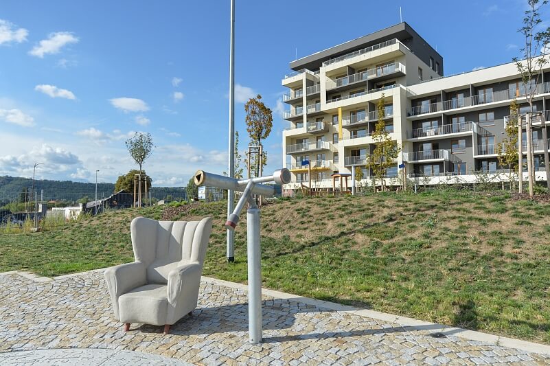 K Vystrkovu, Modřany - Prague 4 | Rent, Apartment Two-bedroom (3+kk), 159 m²