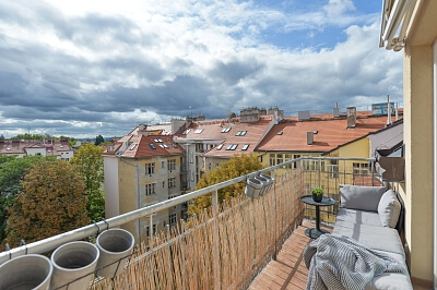 Letohradská, Holešovice - Prague 7 | Rent, Apartment Two-bedroom (3+kk), 55 m²