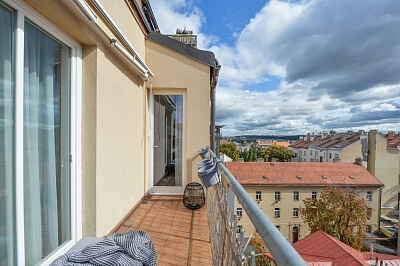 Letohradská, Holešovice - Prague 7 | Rent, Apartment Two-bedroom (3+kk), 55 m²