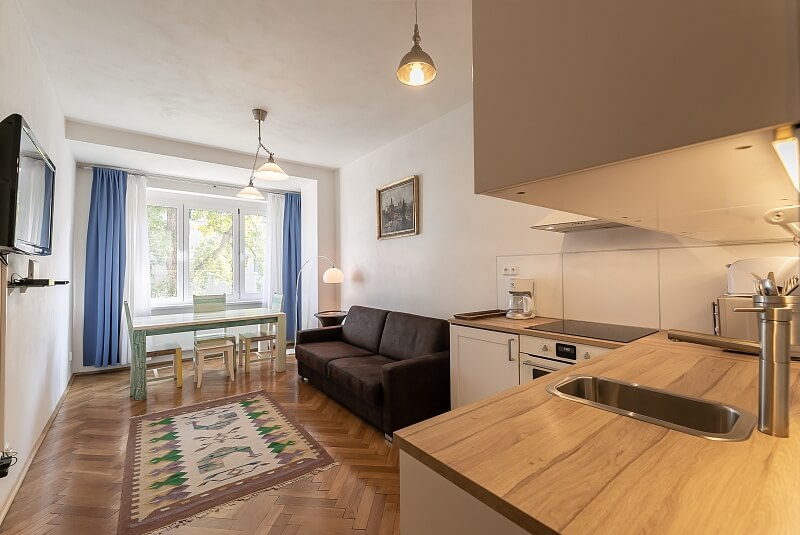 Mládeže, Břevnov - Prague 6 | Rent, Apartment One-bedroom (2+kk), 50 m²