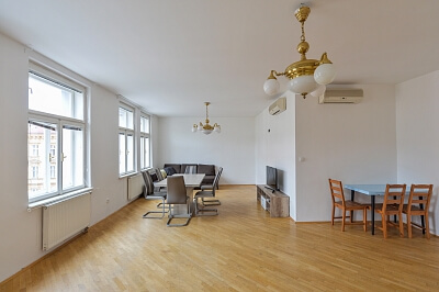 Zborovská, Smíchov - Prague 5 | Rent, Apartment Two-bedroom (3+1), 124 m²