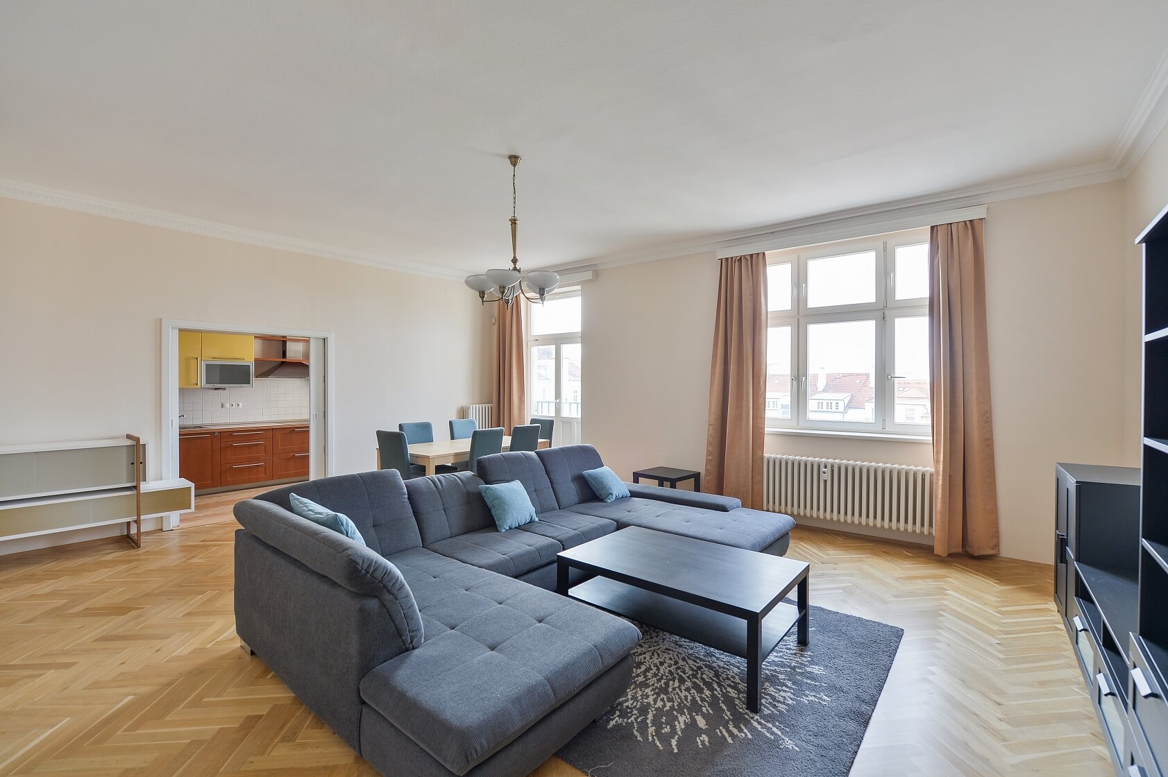 Anny Letenské, Vinohrady - Praha 2 | Pronájem, Byt 5+1, 220 m²