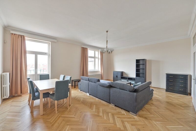 Anny Letenské, Vinohrady - Prague 2 | Rent, Apartment Four-bedroom (5+1), 220 m²