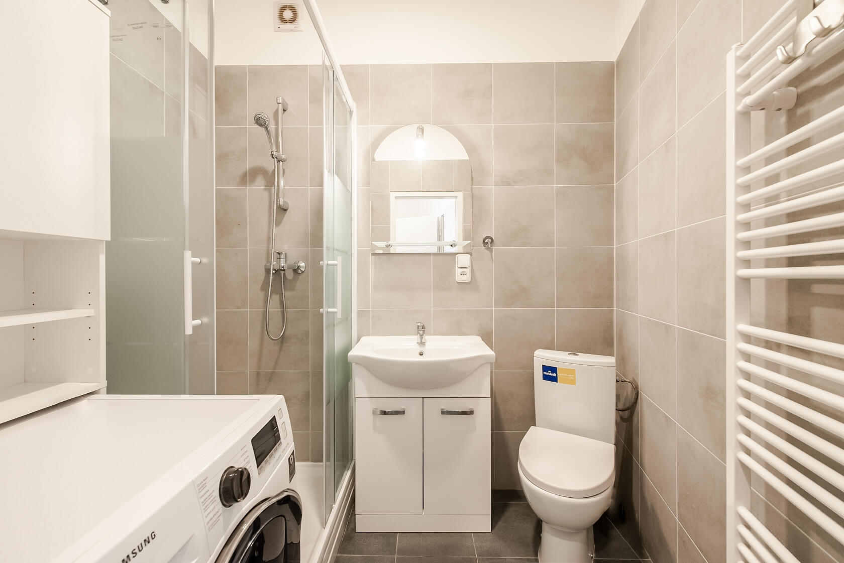 Janáčkovo nábřeží, Smíchov - Prague 5 | Rent, Apartment One-bedroom (2+kk), 65 m²