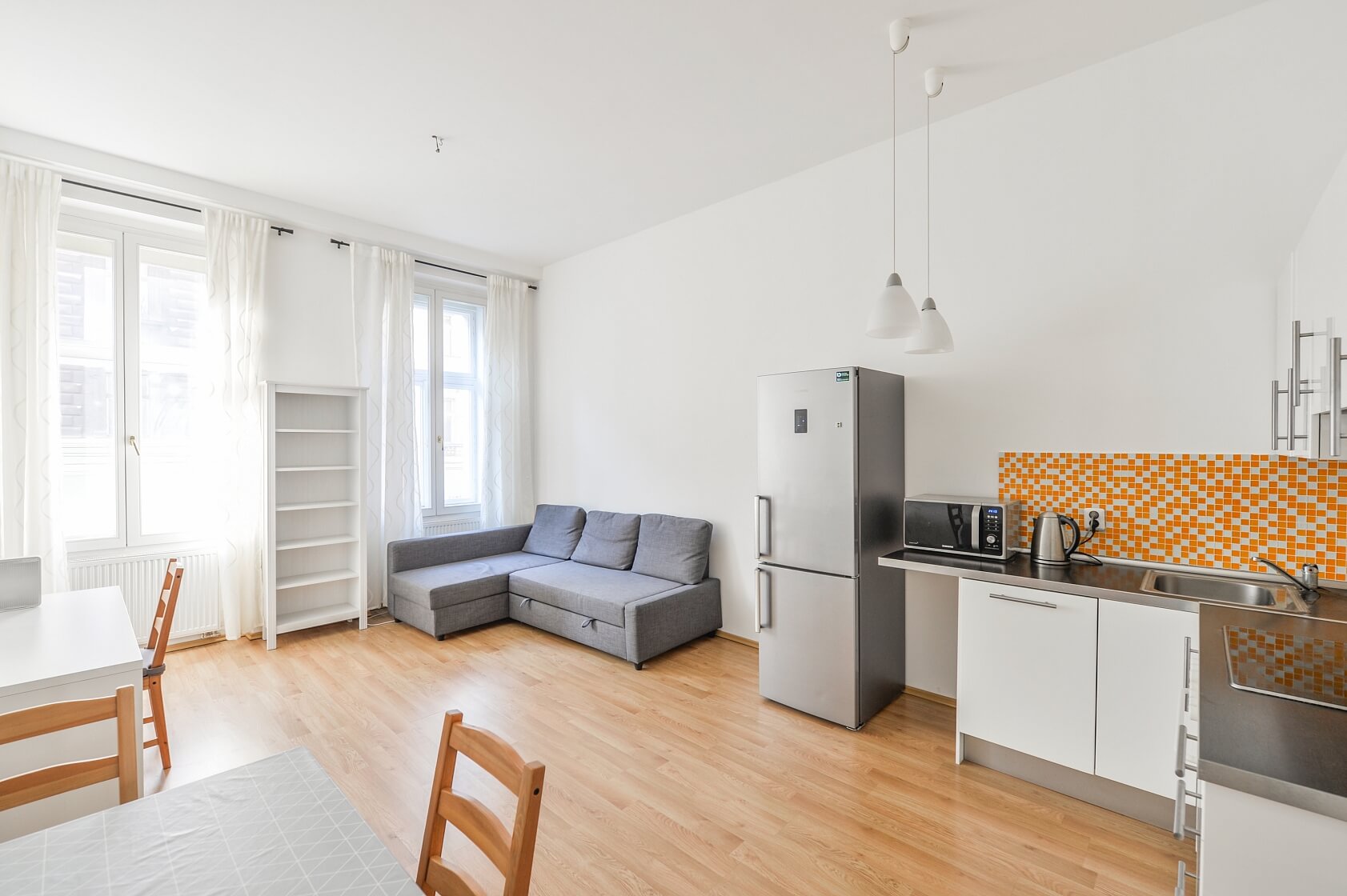 Francouzská, Vinohrady - Prague 2 | Rent, Apartment One-bedroom (2+kk), 48 m²