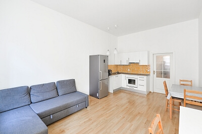 Francouzská, Vinohrady - Prague 2 | Rent, Apartment One-bedroom (2+kk), 48 m²