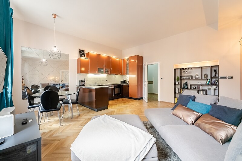 Šafaříkova, Vinohrady - Prague 2 | Sale, Apartment Two-bedroom (3+kk), 79 m²