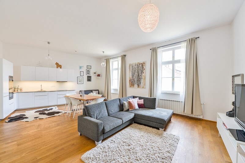 Na Poříčí, Nové Město - Prague 1 | Rent, Apartment One-bedroom (2+kk), 90 m²