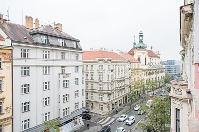 Ječná, Nové Město - Prague 2 | Rent, Apartment One-bedroom (2+1), 85 m²