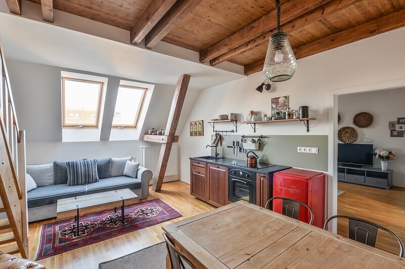 Tusarova, Holešovice - Praha 7 | Pronájem, Byt 4+kk, 115 m²