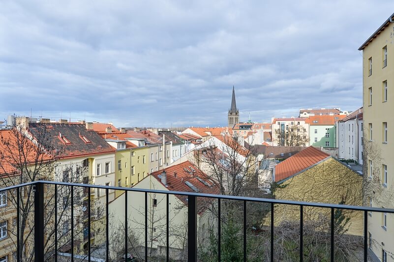 Krásova, Žižkov - Prague 3 | Rent, Apartment Two-bedroom (3+kk), 87 m²
