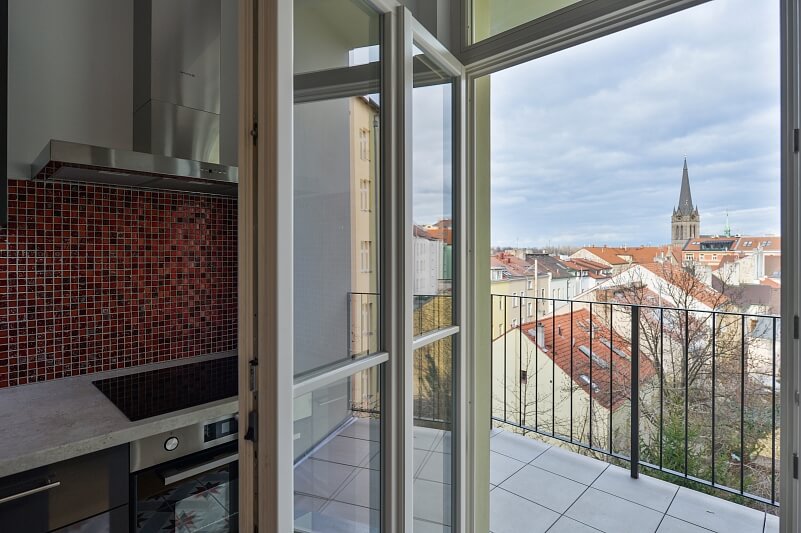 Krásova, Žižkov - Prague 3 | Rent, Apartment Two-bedroom (3+kk), 87 m²