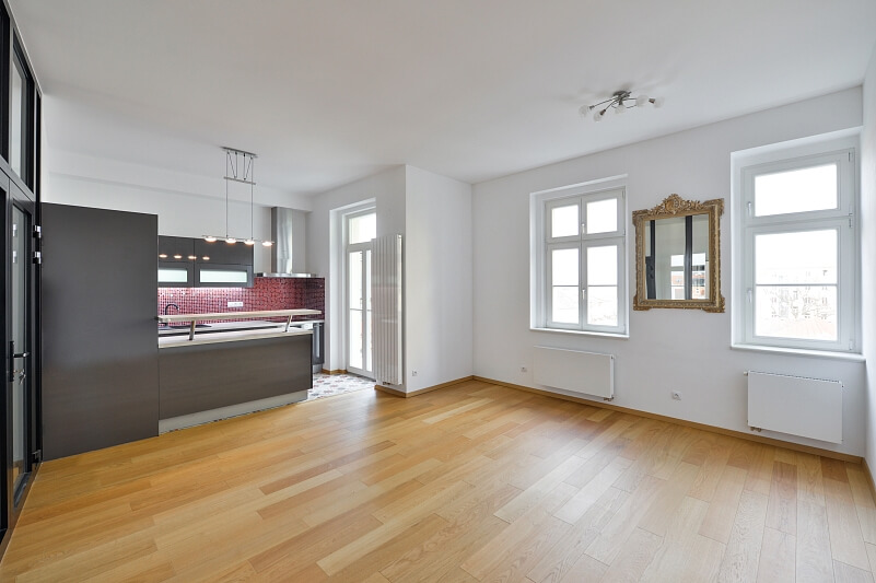 Krásova, Žižkov - Prague 3 | Rent, Apartment Two-bedroom (3+kk), 87 m²