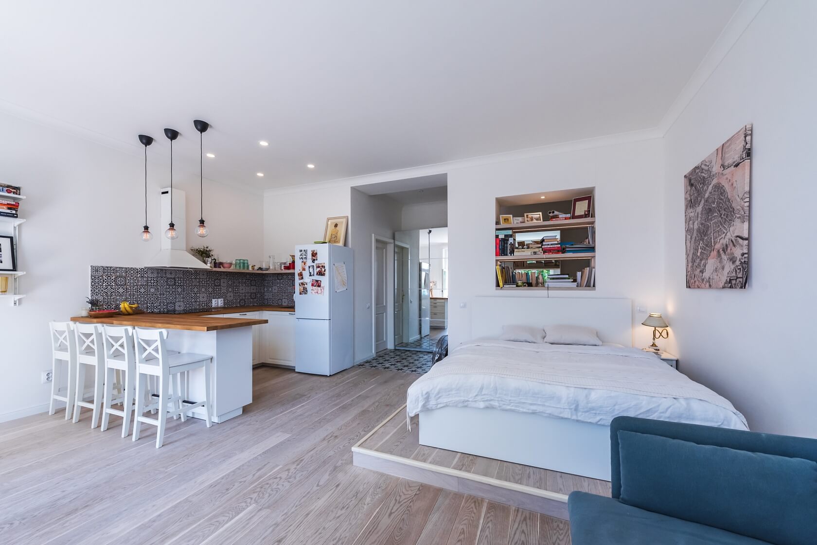 Lyčkovo náměstí, Karlín - Praha 8 | Pronájem, Byt 1+kk, 46 m²