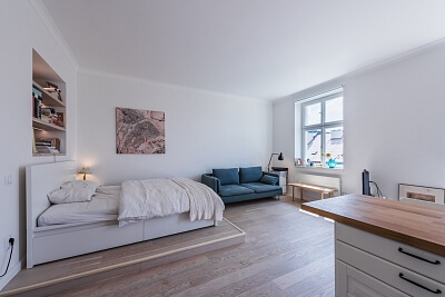 Lyčkovo náměstí, Karlín - Prague 8 | Rent, Apartment Studio (1+kk), 46 m²