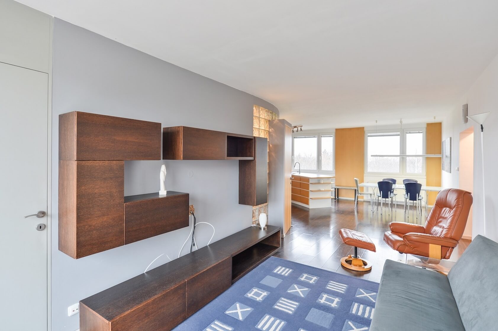 Milevská, Podolí - Prague 4 | Rent, Apartment One-bedroom (2+kk), 70 m²