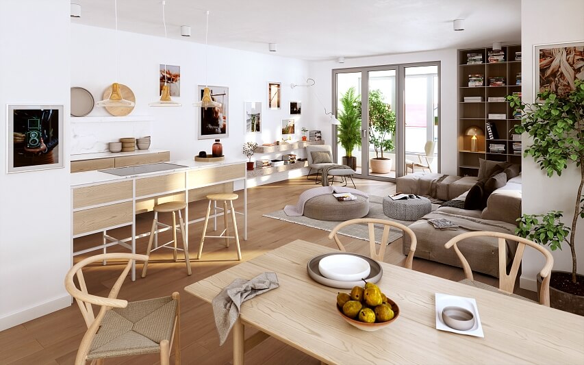 Vršní, Kobylisy - Prague 8 | Sale, Apartment Studio (1+kk), 53 m²