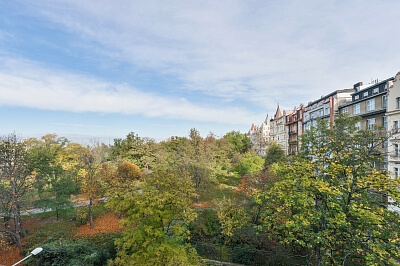 Polská, Vinohrady - Prague 2 | Rent, Apartment One-bedroom (2+1), 79 m²