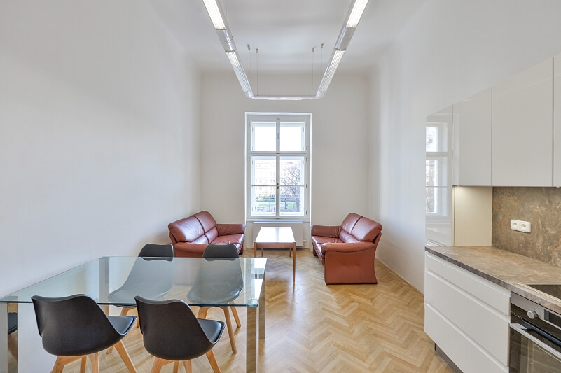 Štefánikova, Smíchov - Prague 5 | Rent, Apartment Two-bedroom (3+kk), 78 m²