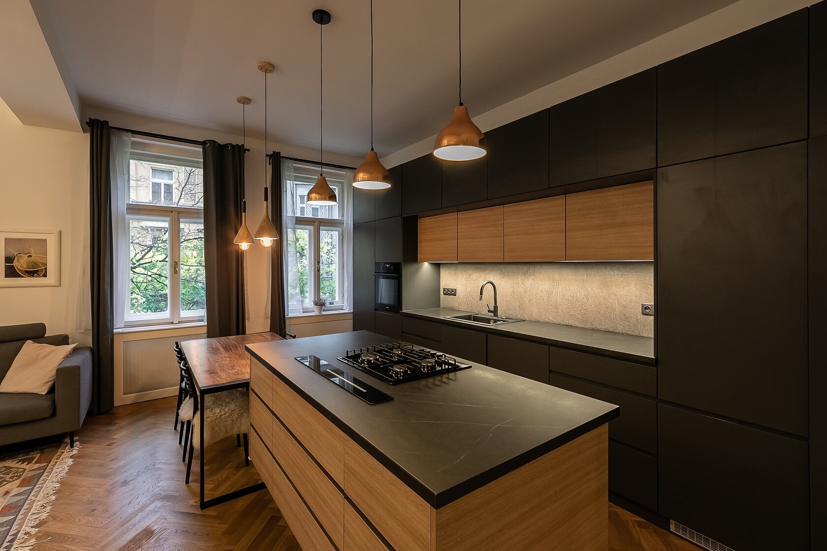 Šumavská, Vinohrady - Praha 2 | Pronájem, Byt 2+kk, 77 m²